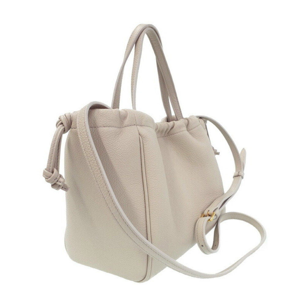 Celine Cuir Triomphe Cabas Drawstring Bag - Picture 2 of 9